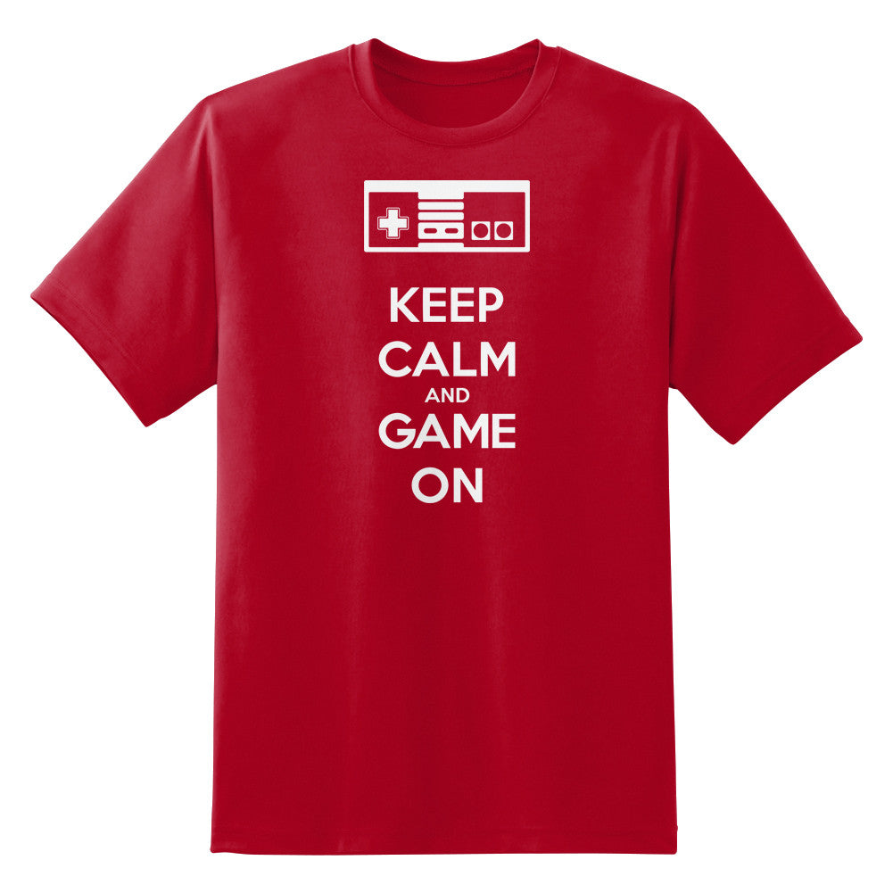 Keep Calm and Game On Unisex T-Shirt