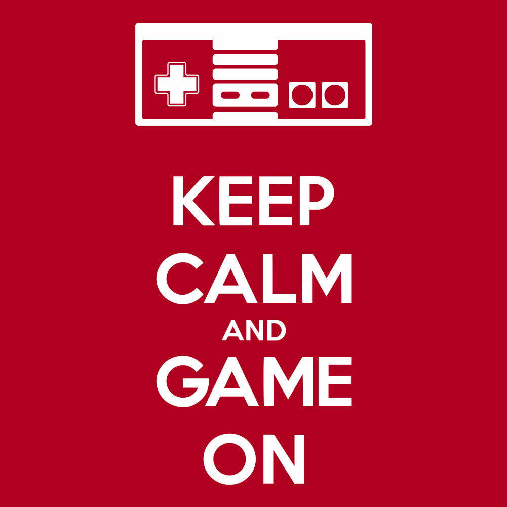 Keep Calm and Game On Unisex T-Shirt
