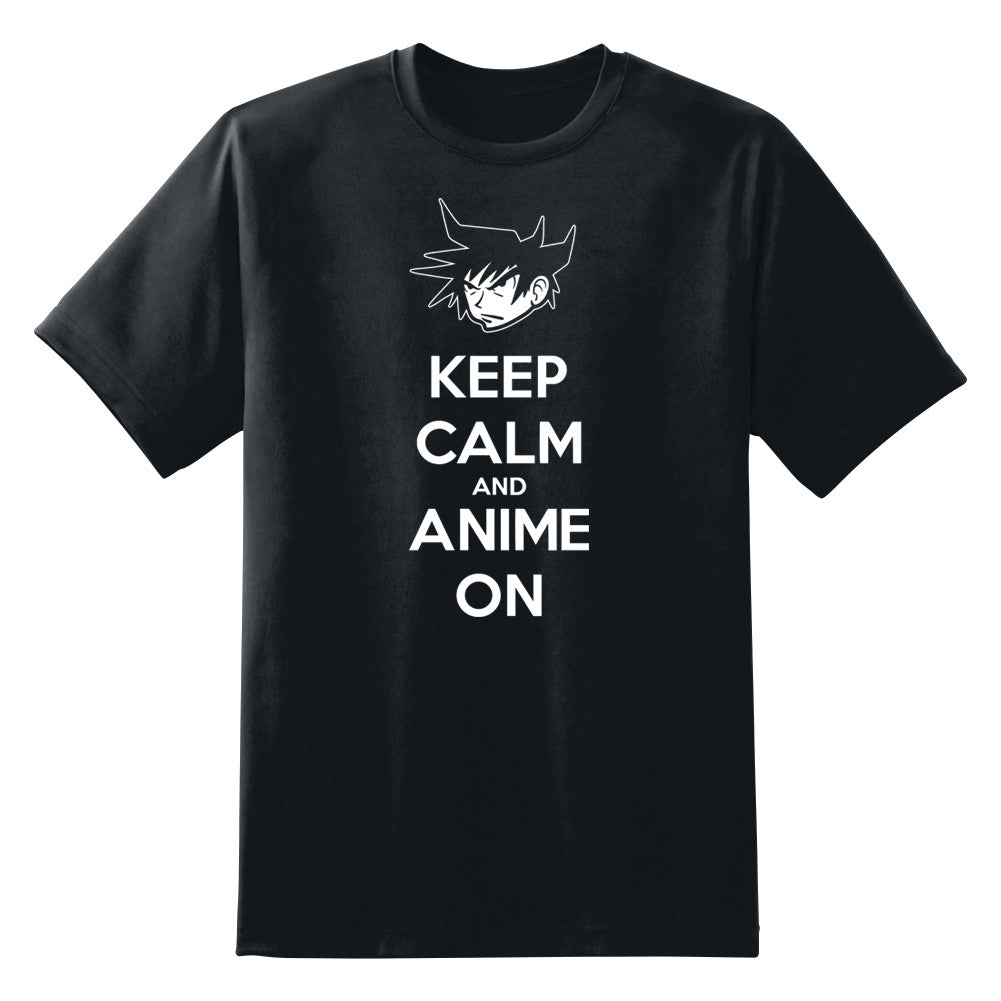 Keep Calm and Anime On Unisex T-Shirt by Sexy Hackers