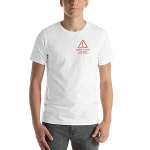 Keep in a Cool Damp Area Unisex T-shirt