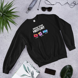 Know Your History Unisex Sweatshirts