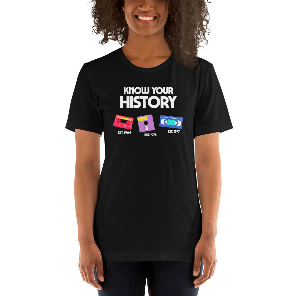 Know Your History Unisex T-shirt