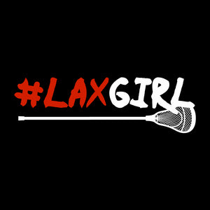 LAX Girl Womens Racer-back Tank-top