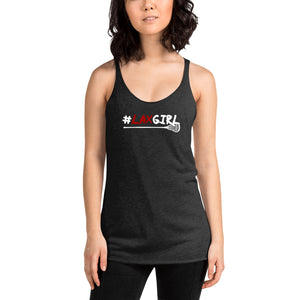 LAX Girl Womens Racer-back Tank-top