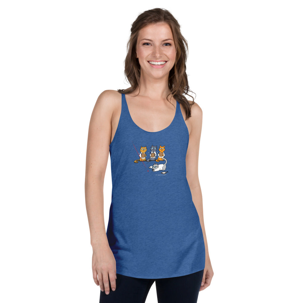 Laser Research Women's Racer-back Tank-top