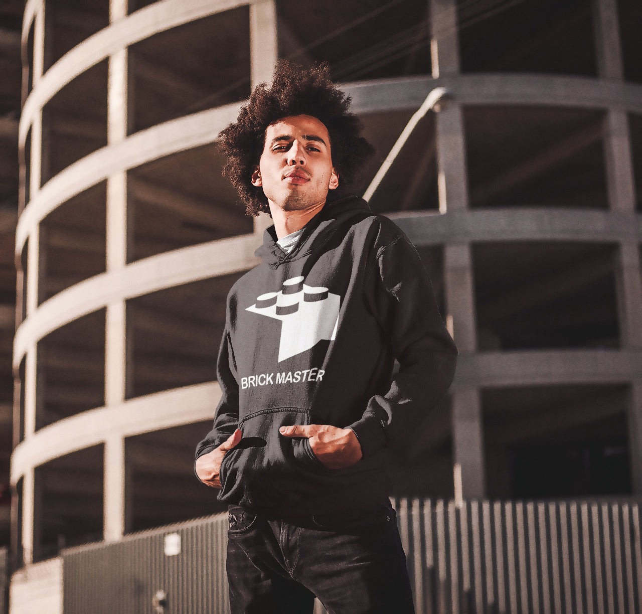 Lego Brick Master Unisex Hoodie by Sexy Hackers