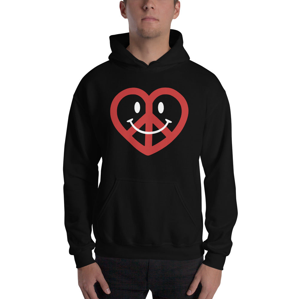 Love, Peace, & Happiness Unisex Hoodies