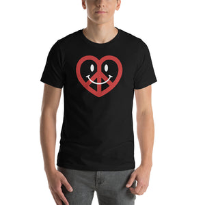 Love, Peace, & Happiness Unisex T-shirt