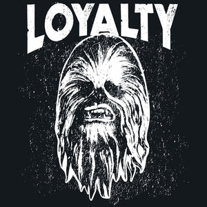 Star Wars Force Awakens Loyalty Chewie Adult T-Shirt For Jedi Masters