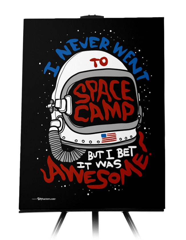 Canvas - I Never Went To Space Camp, But I Bet It Was Awesome!  - 1