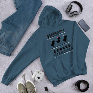 No Internet Dino Ugly Unisex Hoodies