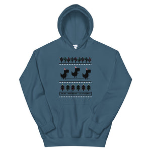 No Internet Dino Ugly Unisex Hoodies