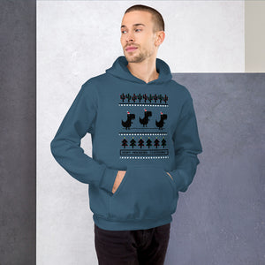 No Internet Dino Ugly Unisex Hoodies