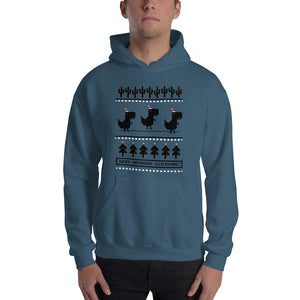 No Internet Dino Ugly Unisex Hoodies