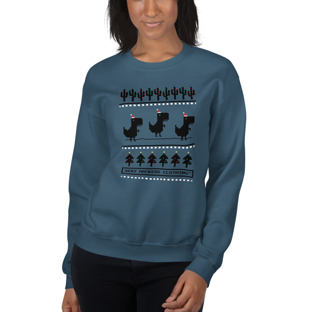 No Internet Dino Ugly Unisex Sweatshirts