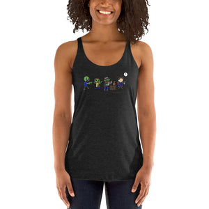 Zombie SexyHackers Team Women's Racer-back Tank-top