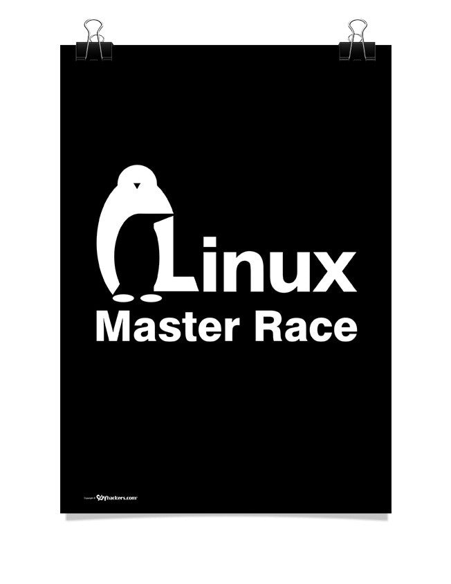 Poster - Linux Master Race  - 1