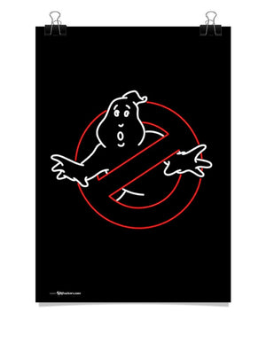 Poster - Neon Ghostbusters  - 1