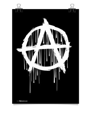 Poster - Anarchy Symbol  - 1