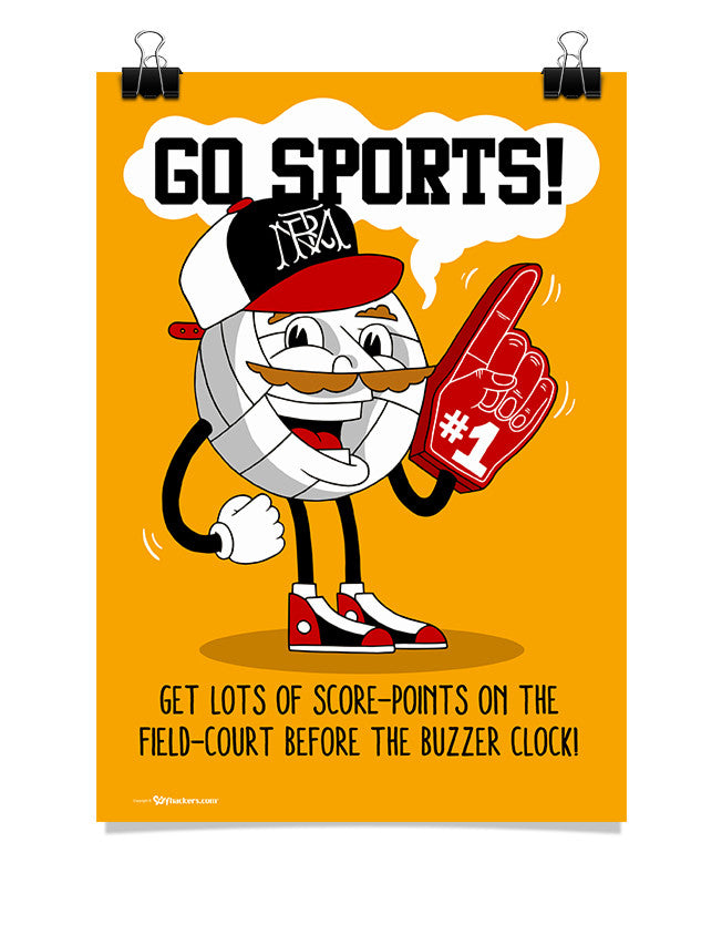 Poster - Go Sports!  - 1