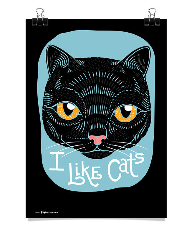 Poster - I Like Cats  - 1