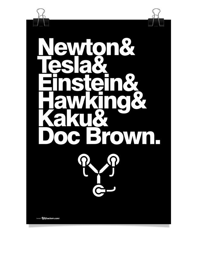Poster - Dr. Emmett Brown is the Smartest Around!  - 1