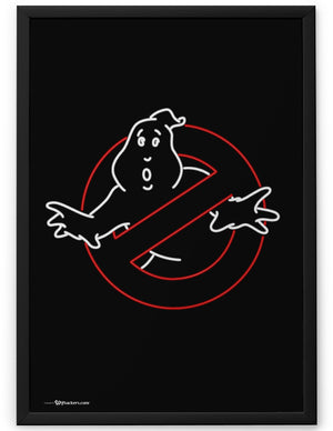 Poster - Neon Ghostbusters  - 2