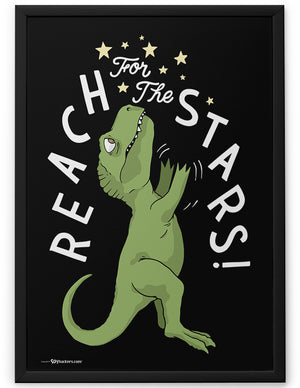 Poster - Reach For The Stars 24x36 / Framed - 2