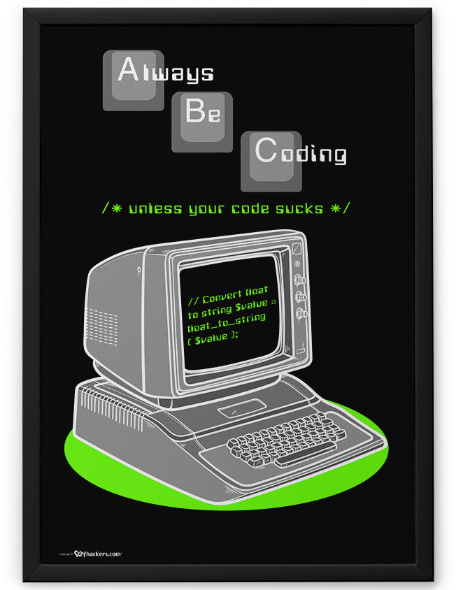 Poster - ABC - Always Be Coding  - 2