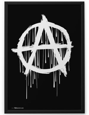Poster - Anarchy Symbol  - 2