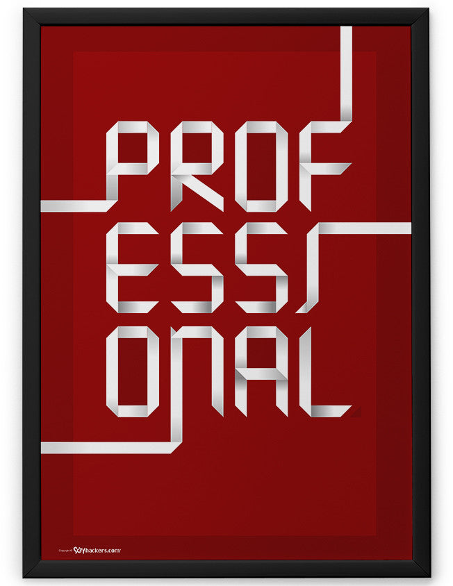Poster - Professional.  - 2