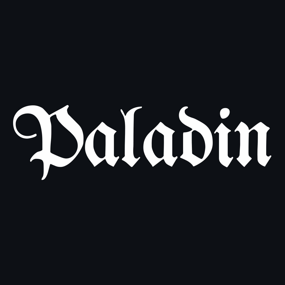 Paladin Fantasy RPG Class Title T-Shirt
