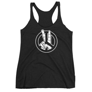 Peace Women's Racer-back Tank-top