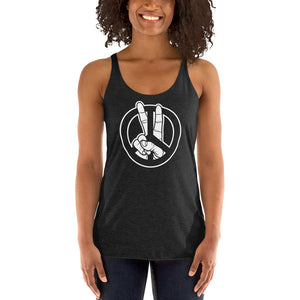 Peace Women's Racer-back Tank-top