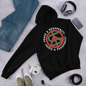 Peace and Prosperity Unisex Hoodies