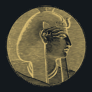 Pharaoh Head Unisex T-Shirt by Sexy Hackers