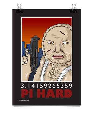 Pi Hard Poster