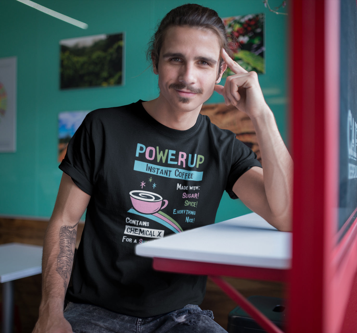 Power Up Coffee Unisex T-Shirt