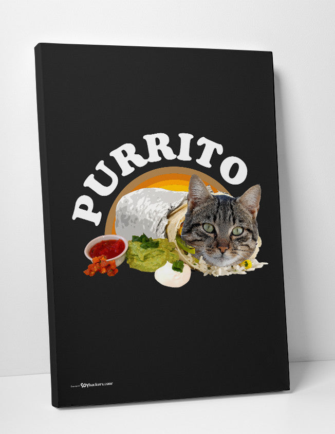 Canvas - Purrito  - 2