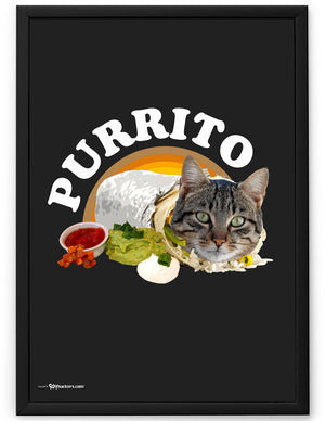 Poster - Purrito  - 2