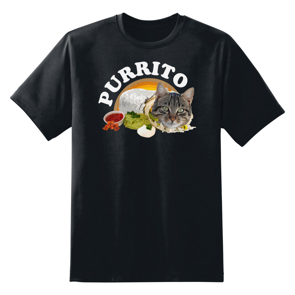 Purrito Cat Burrito Funny Unisex T-Shirt
