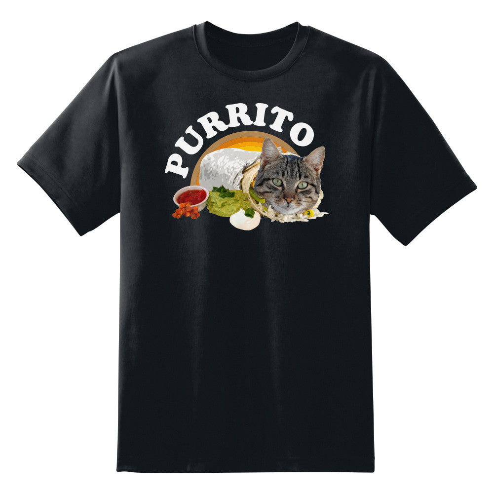 Purrito Cat Burrito Funny Unisex T-Shirt – Sexy Hackers Clothing