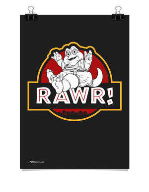 Rawr Baby Sinclair Dinosaurs Sitcom Poster