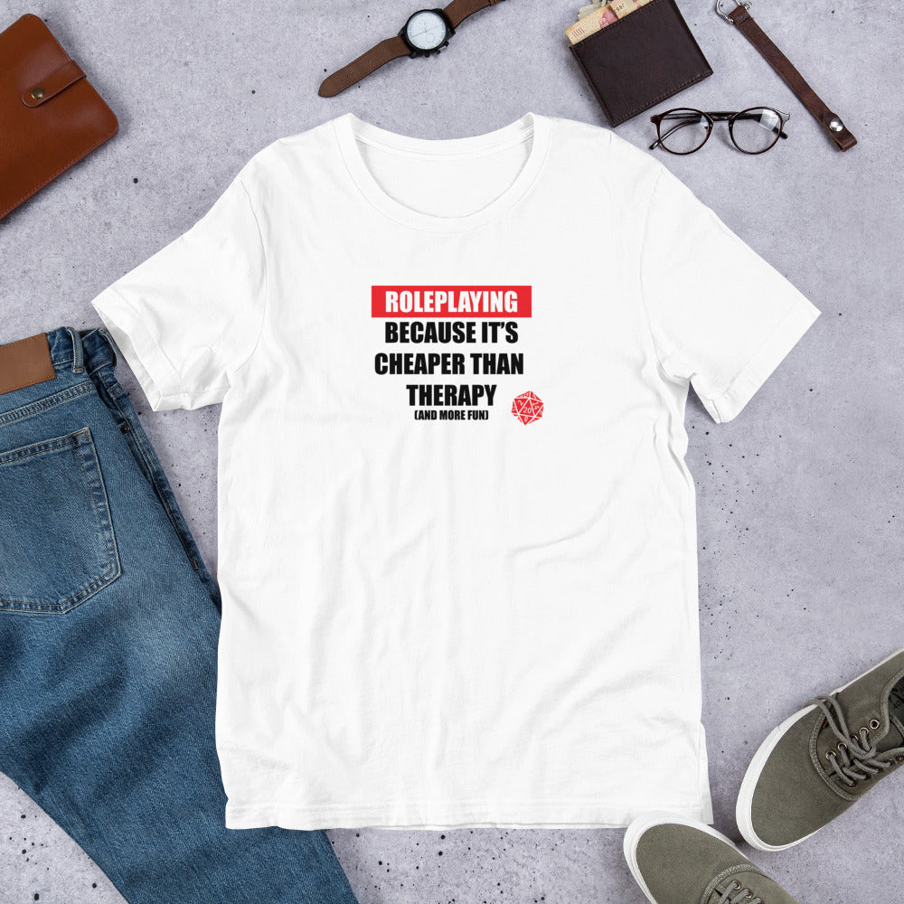 Role Playing vs Therapy Unisex T-shirt