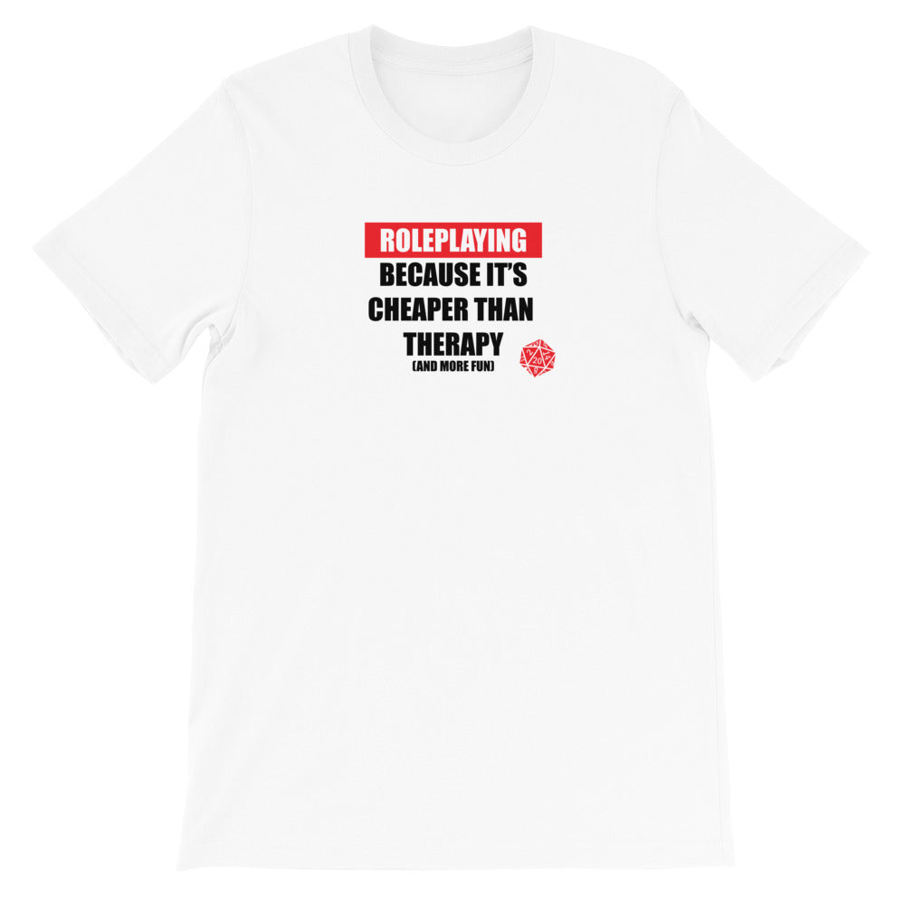 Role Playing vs Therapy Unisex T-shirt