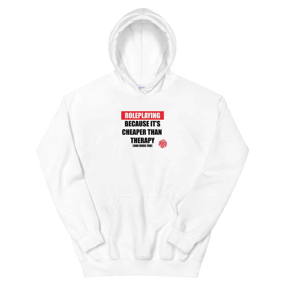 Role Playing vs Therapy Unisex Hoodies