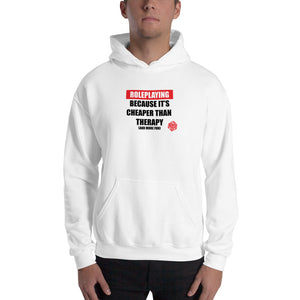 Role Playing vs Therapy Unisex Hoodies