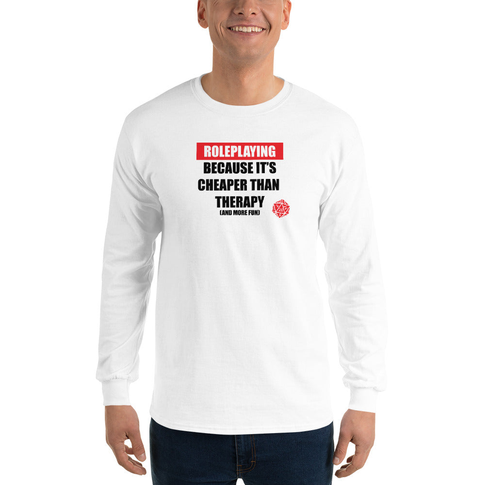 Role Playing vs Therapy Men's Long Sleeve