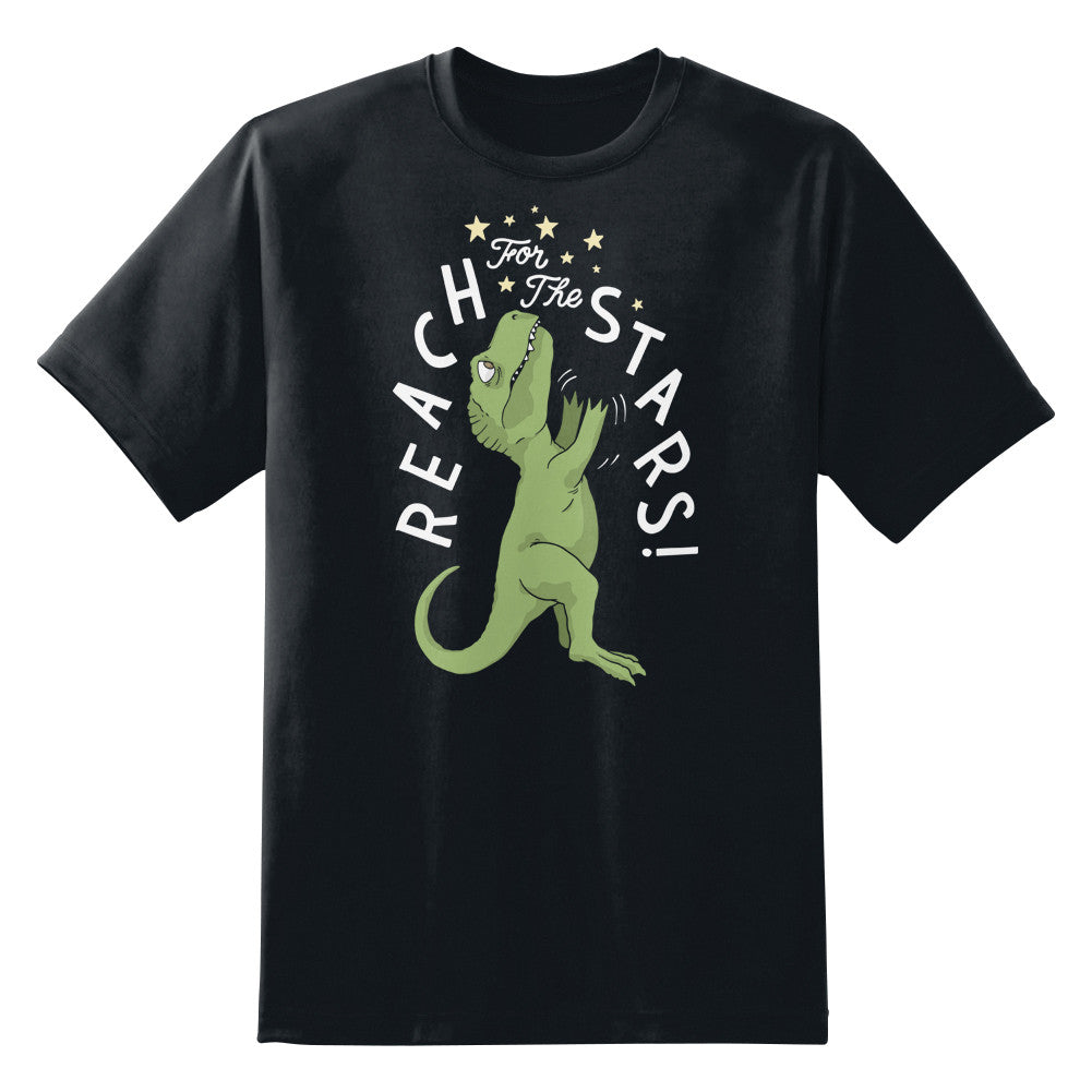 Reach For The Stars T-Rex Funny Unisex T-Shirt