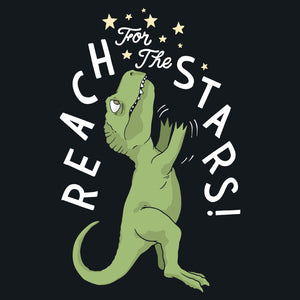 Reach For The Stars T-Rex Funny Unisex T-Shirt